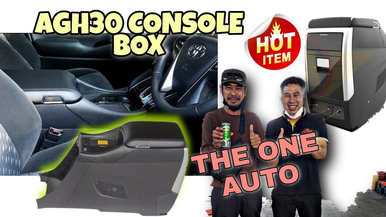 Console box armrest AGH30 ANH20 | Alphard vellfire super premium oem