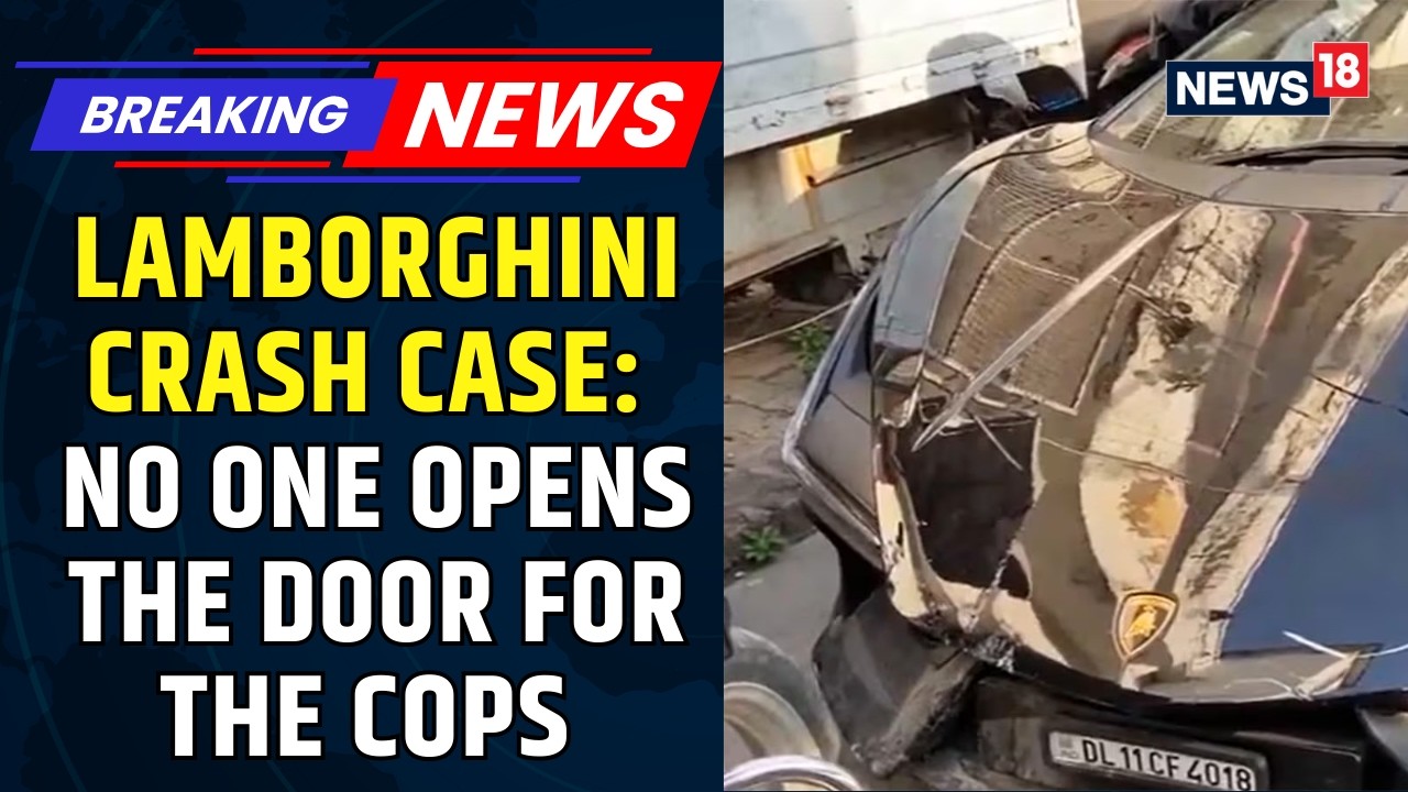 Lamborghini Crash Case: Cops Return From Accused Shivam Mishra's Residence as No One Opens Door