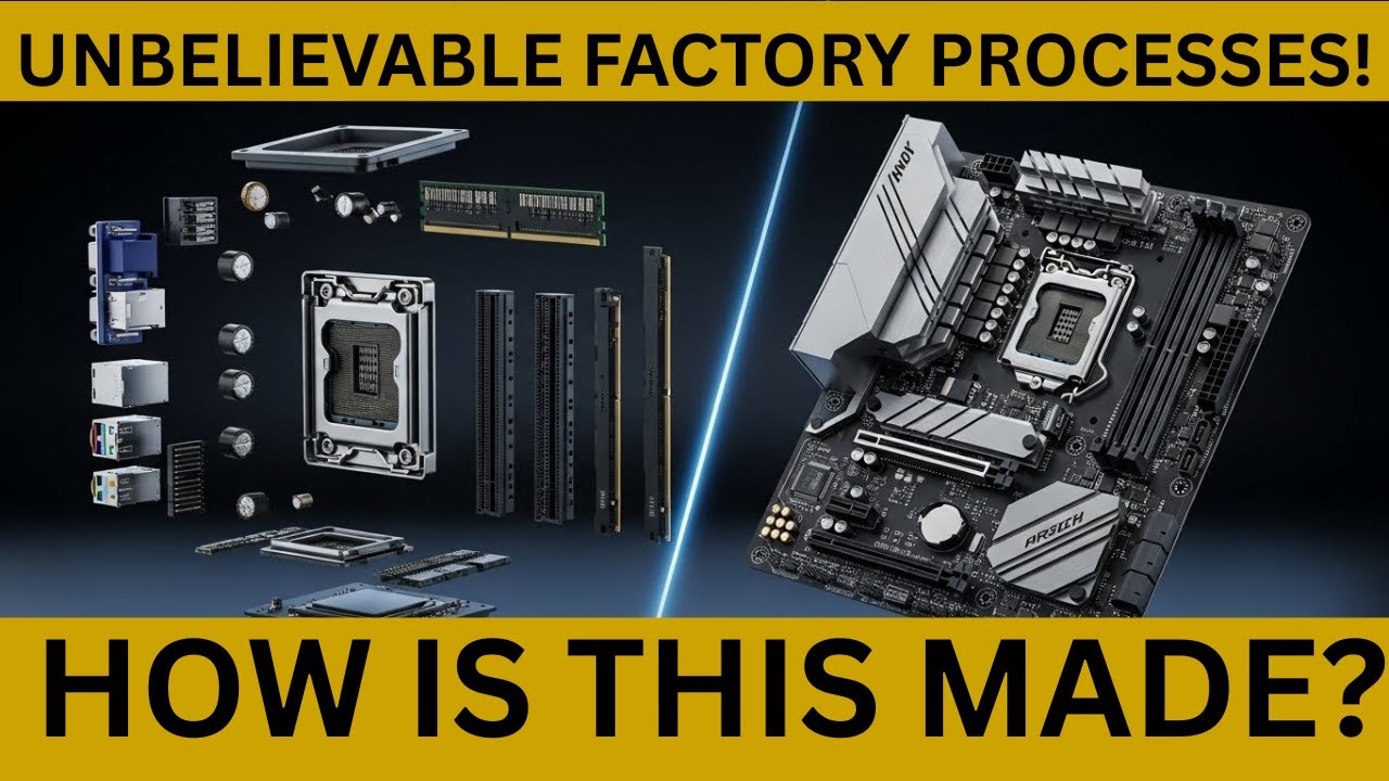 Inside the Motherboard Factory – (Full Process) How High-End PC Boards Are Made || LibertyWorks