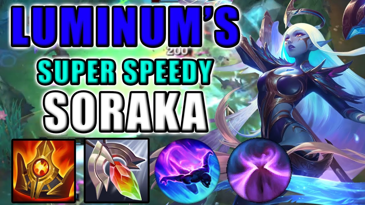 A viewer asked me to try the Luminum Speedy Soraka! | Diamond Support Soraka | Patch 13.16