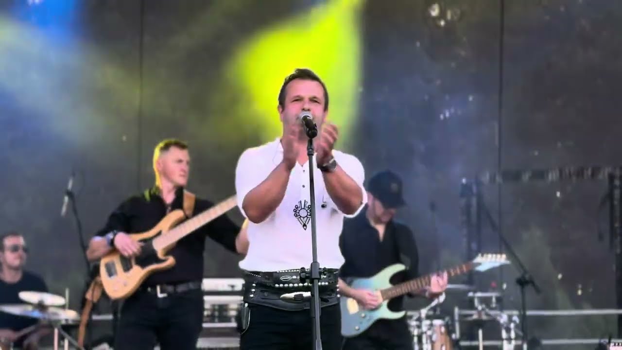 Paweł Gołecki 🎵Nimfa z Czarnego Stawu🎵, Festiwal Muzyki Góralskiej w Piekarach Śląskich, 19.07.2024