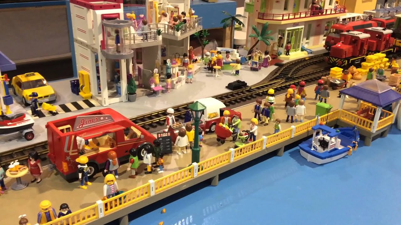 Playmobil railroad layout 2016