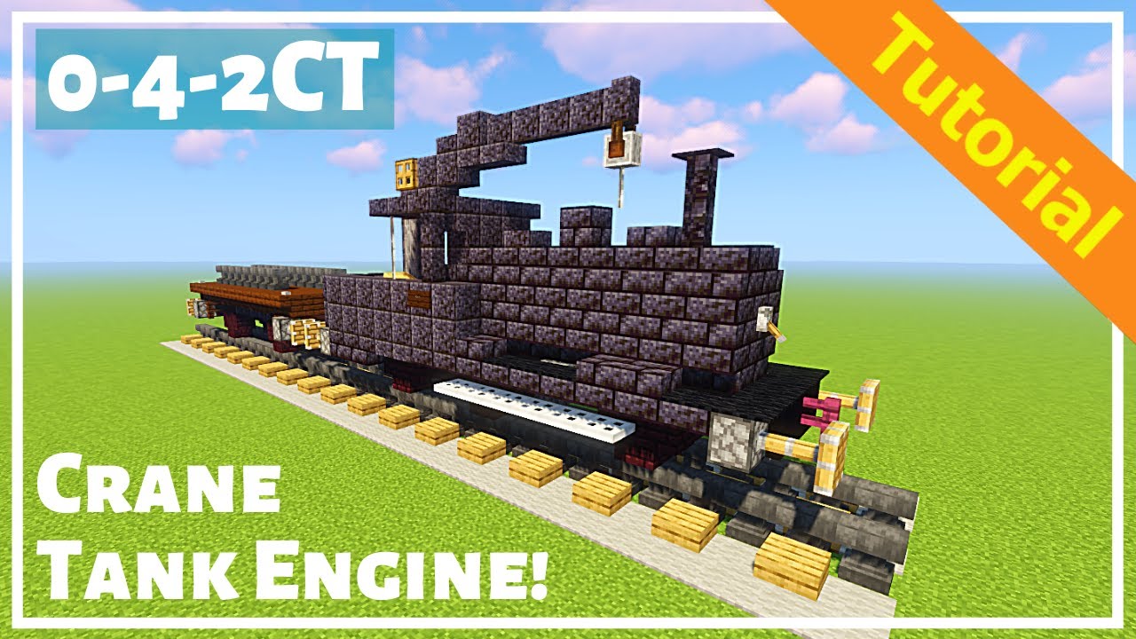 The LMS 0-4-2CT Crane Tank Engine - Minecraft British Steam Engine Tutorial
