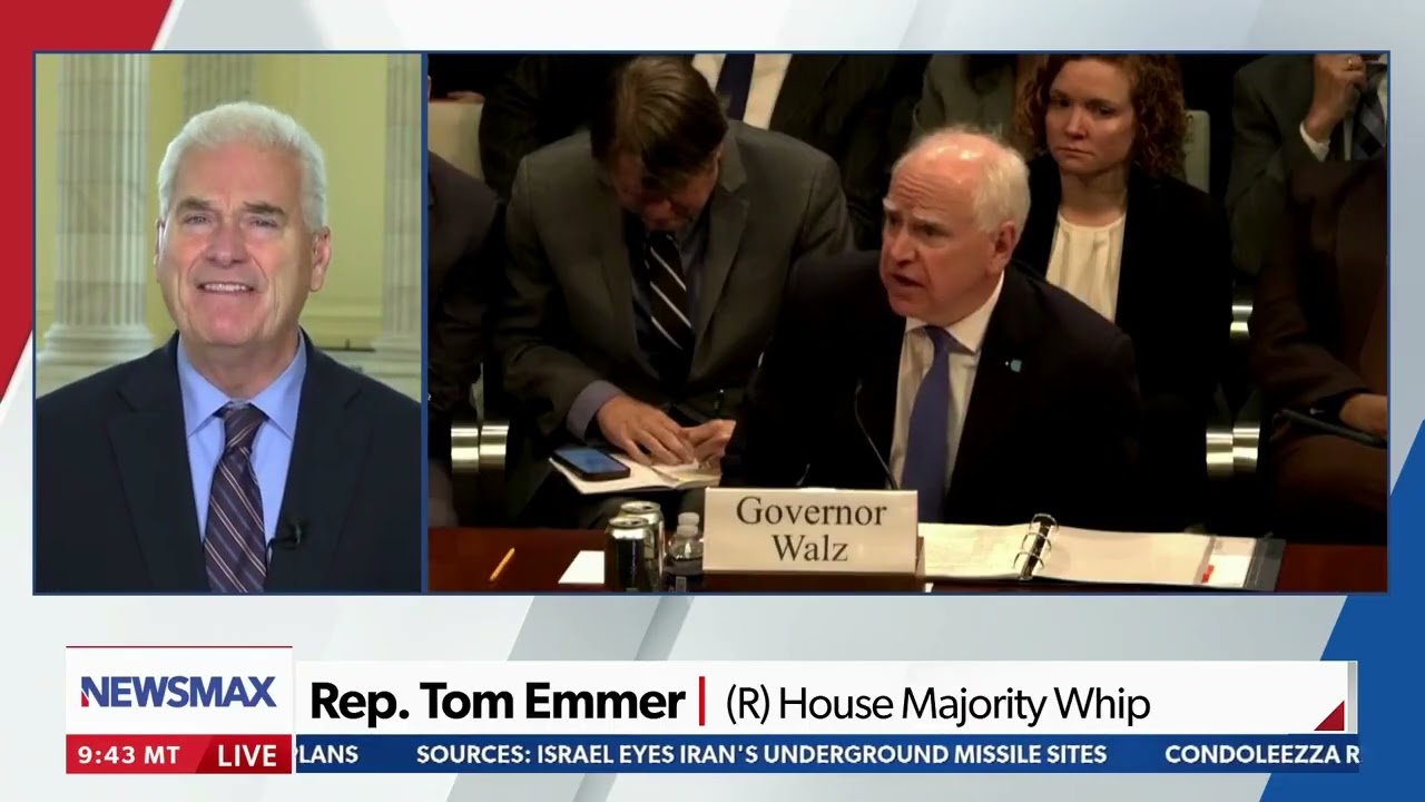 House Majority Whip Tom Emmer joins Newsmax's The National Report | March 5, 2026