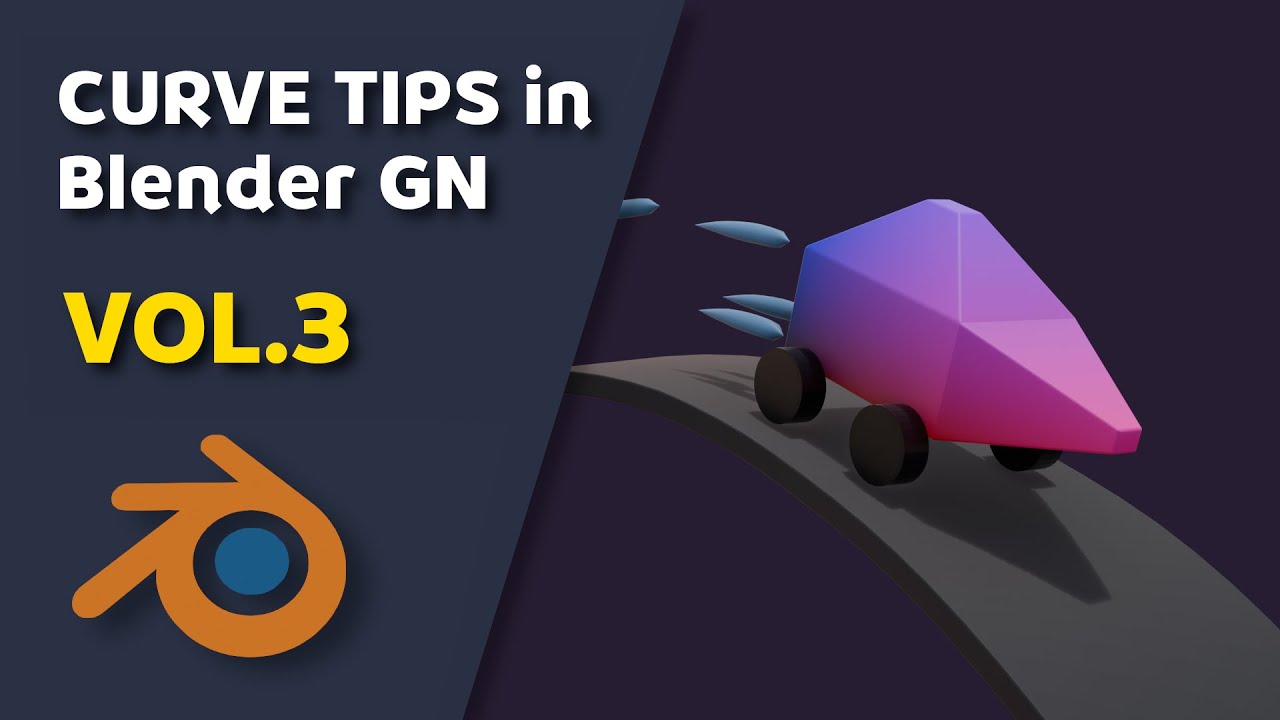 Geometry Nodes Curve Tips — VOL.3