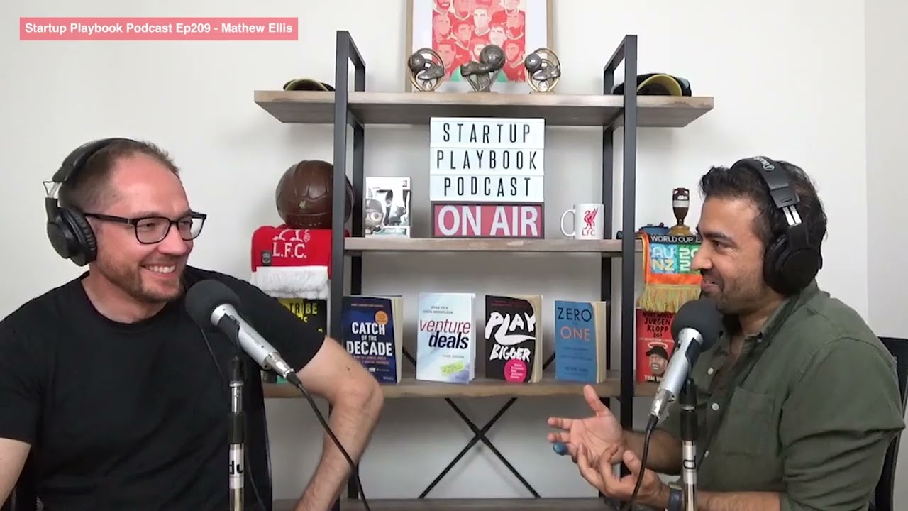 On vertical ownership and high performing teams with Mathew Ellis (Kismet) | Startup Playbook Ep209
