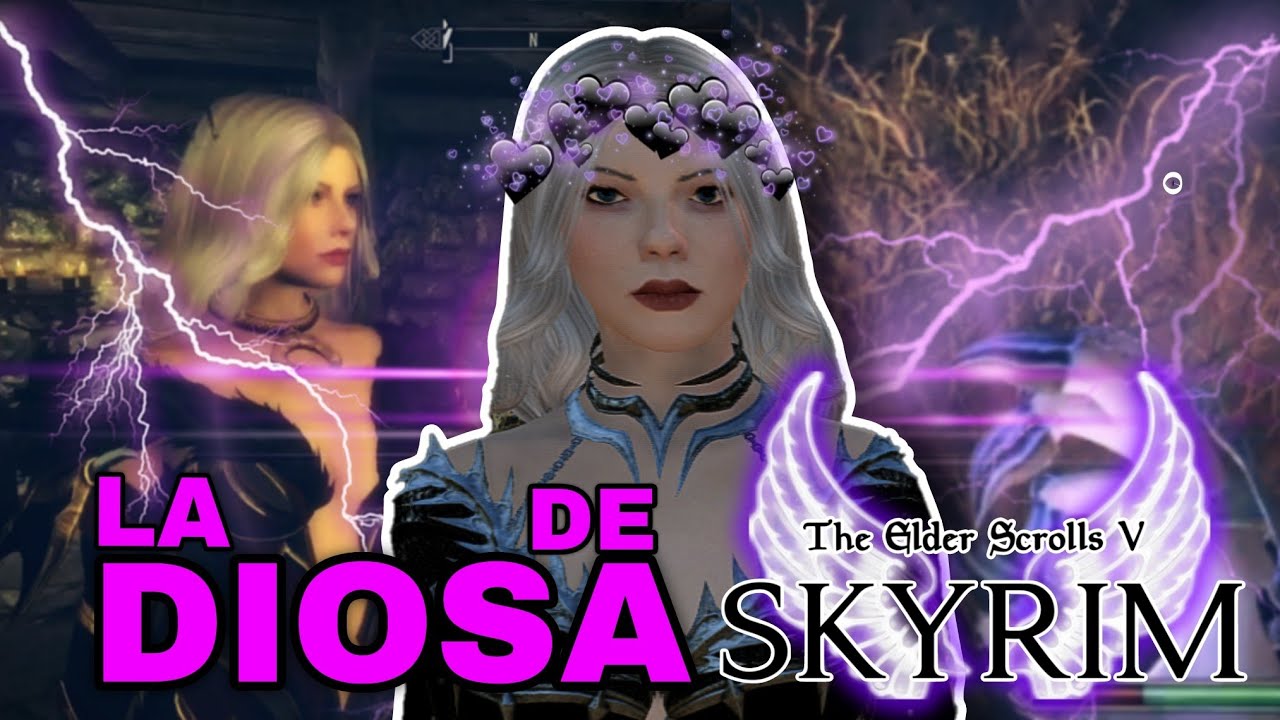 💜SKYRIM: La diosa culona y el caballo infernal tsundere.