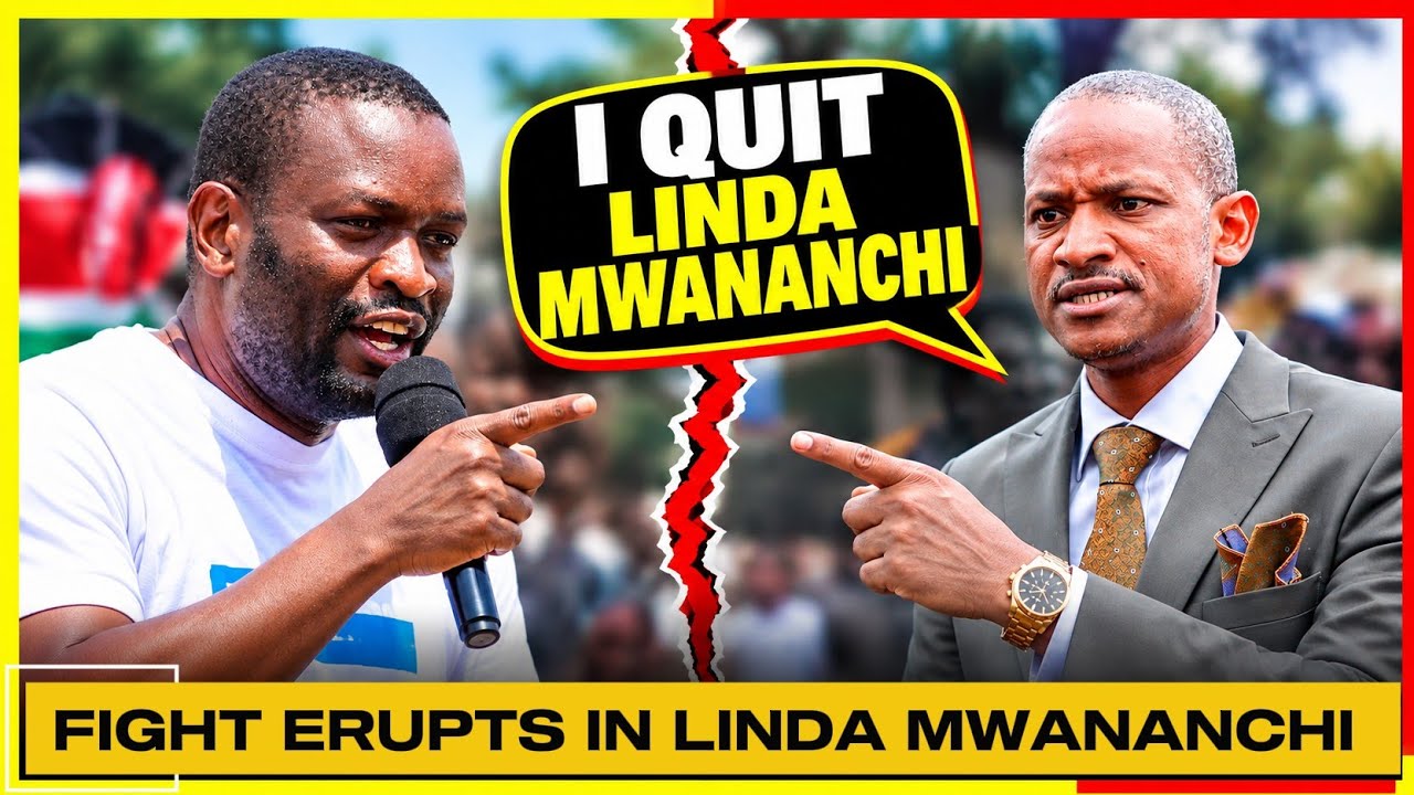 BREAKING NEWS! Fight erupts in LINDA MWANANCHI TEAM! BABU OWINO chased by ANGRY SIFUNA supporters