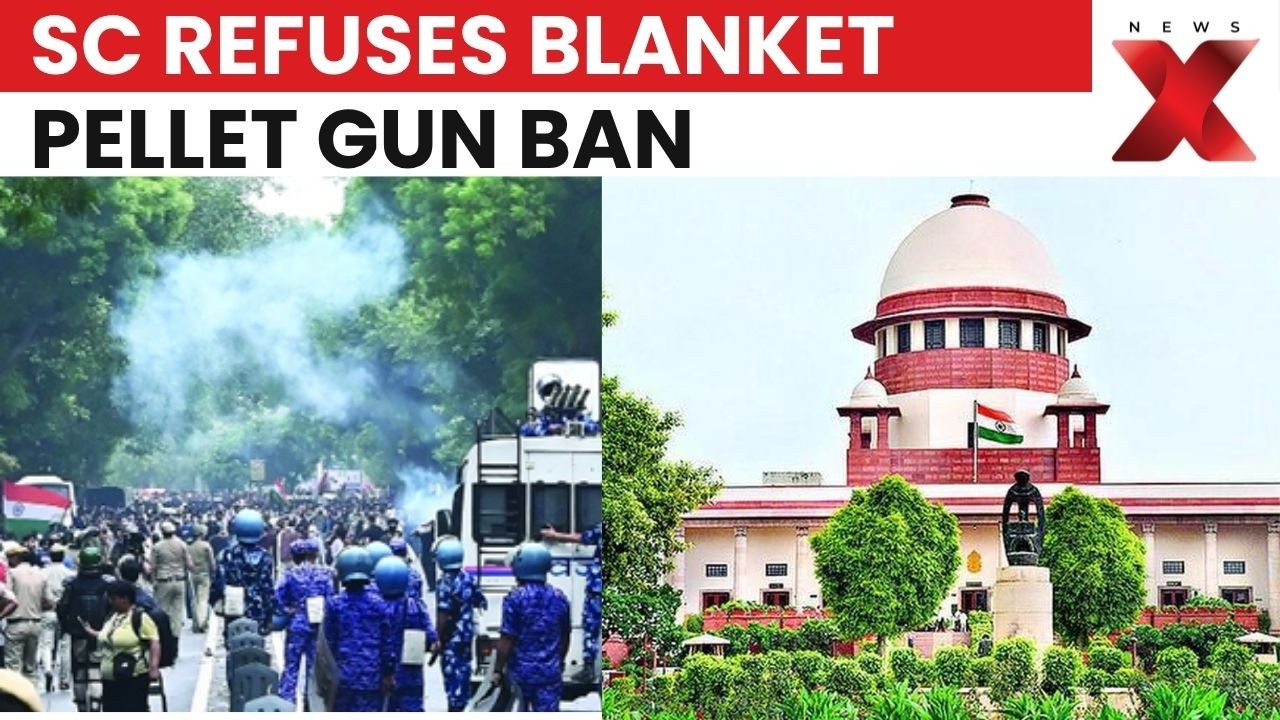 Supreme Court On Pellet Guns: No Blanket Ban | Police SOP & Jantar Mantar Case Explained | NewsX