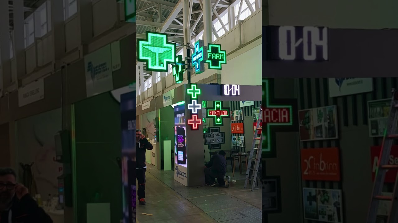 Cosmofarma 2025 Croce Led Farmacia Sistel Srl #cosmofarma #bologna #fiera #farmacia