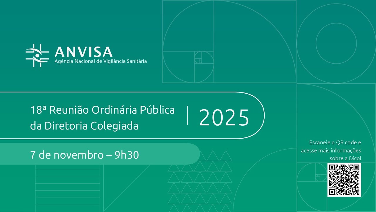 18ª Reunião Ordinária Pública da Diretoria Colegiada - 2025