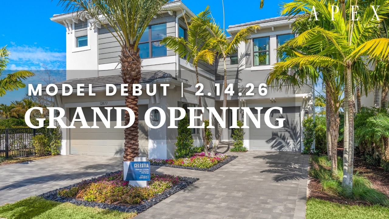 New Model Grand Opening | APEX at Avenir Palm Beach Gardens