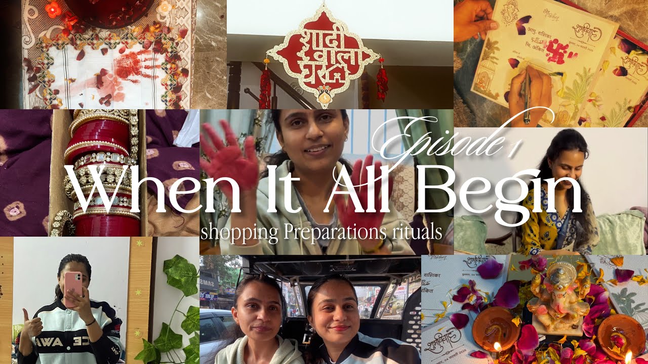 Wedding Series | Episode 1 | Behen ki Shaadi| Shopping, Preparation, Decorations, Its Official 🥹🫶🏻🧿🪷