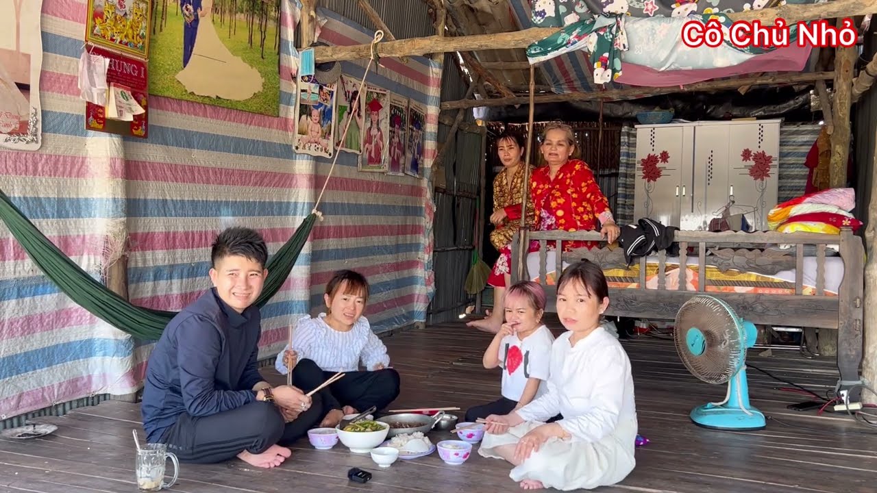 Bộ 4 về quê được trải nghiệm món ăn chuẩn miền tây và chia sẽ cái khó khi ở quê cô Chủ Nhỏ