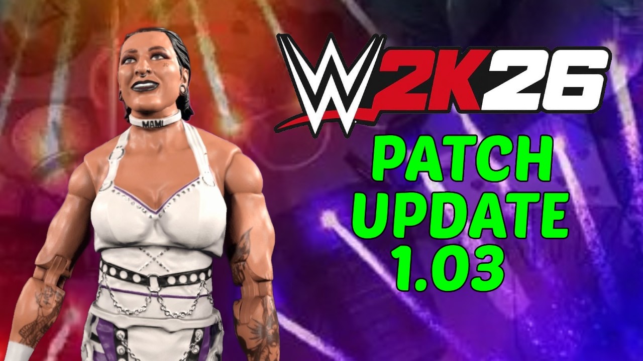 Вышло масштабное обновление WWE2K26 версии 1.03 (включая примечания к патчу).