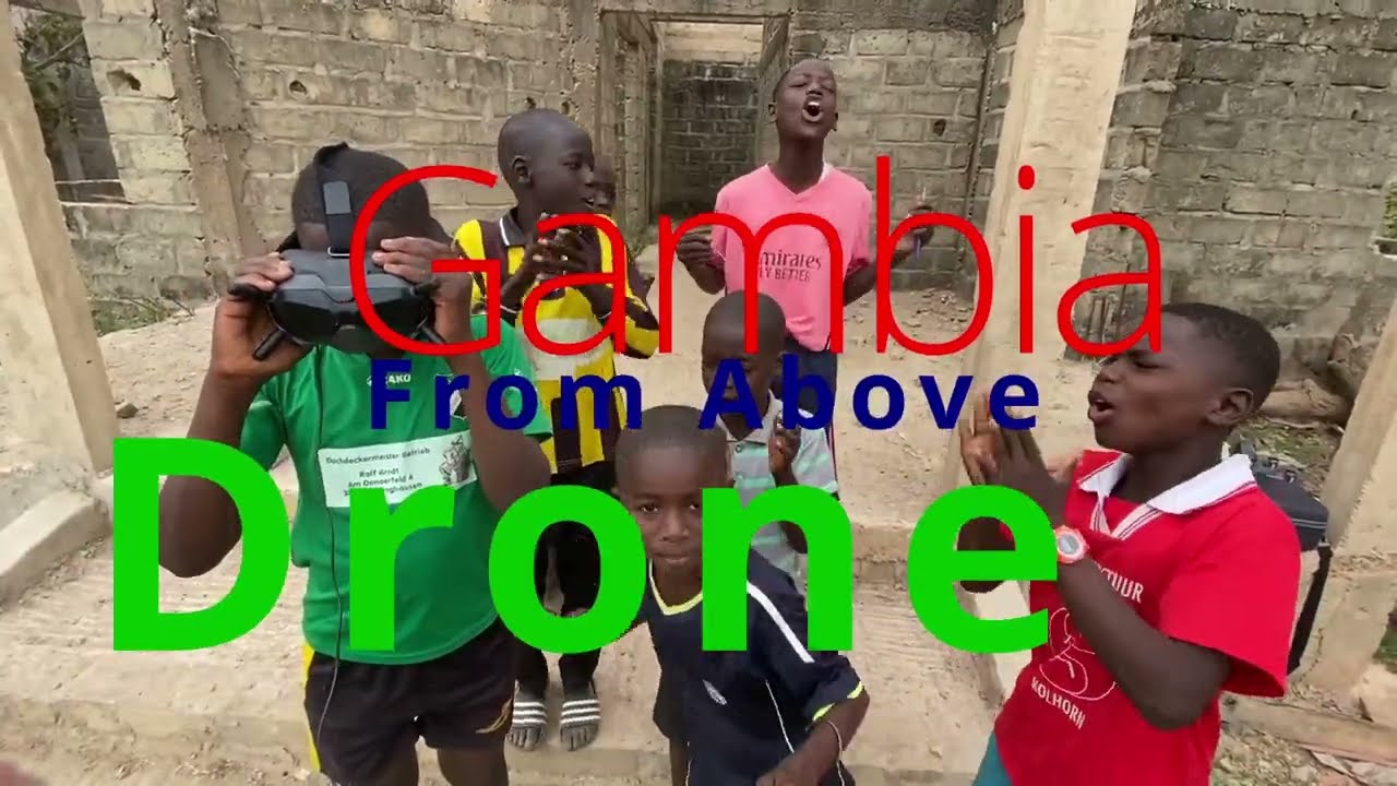 Gambia From Above Drone
