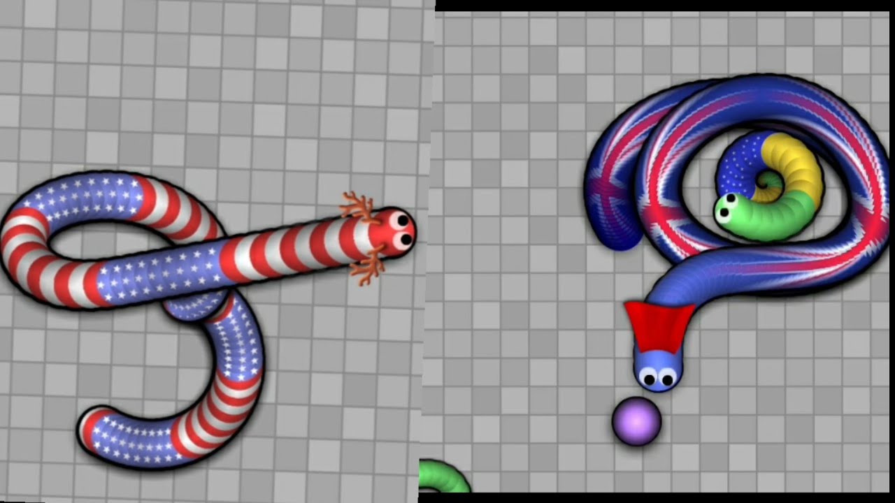 🐍✨ USA & UK Friends Together on the Map! Let’s Grow Big | Snake Live 🔴