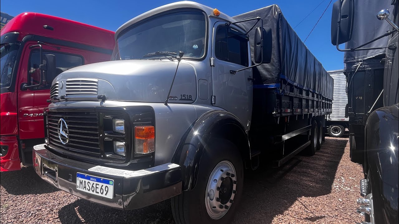 MB 1518  6X2 ANO 1988