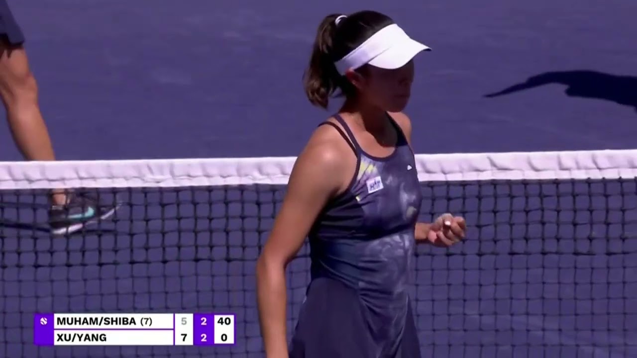 Yifan Xu/Zhaoxuan Yang Vs Asia Muhammad/Ena Shibahara [Indian Wells 2022 Finals]