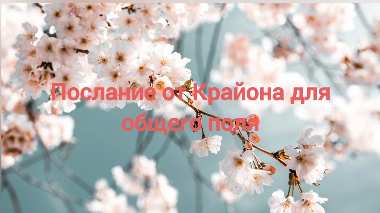 Послание Крайона. Весна - время возрождения