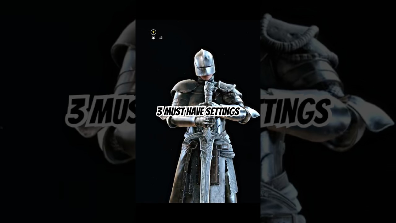 3 Must Have Settings In For Honor #forhonor #gaming #tips