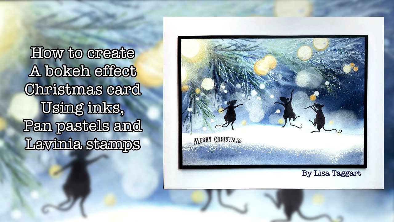 Merry Christmas! - Lavinia stamps mixed media