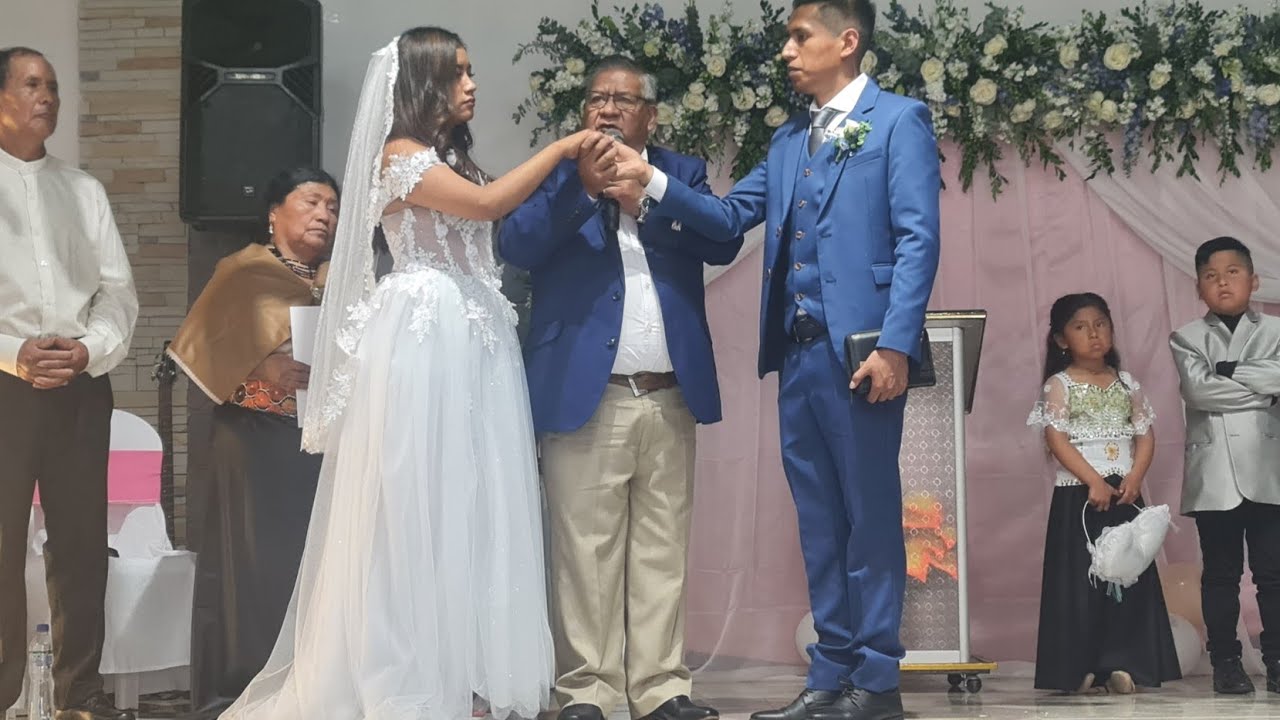 Matrimonio Eclesiástico de: Cristian Masalema y Yolanda Vimos  Iglesia Antorcha de Cristo Quito 2024