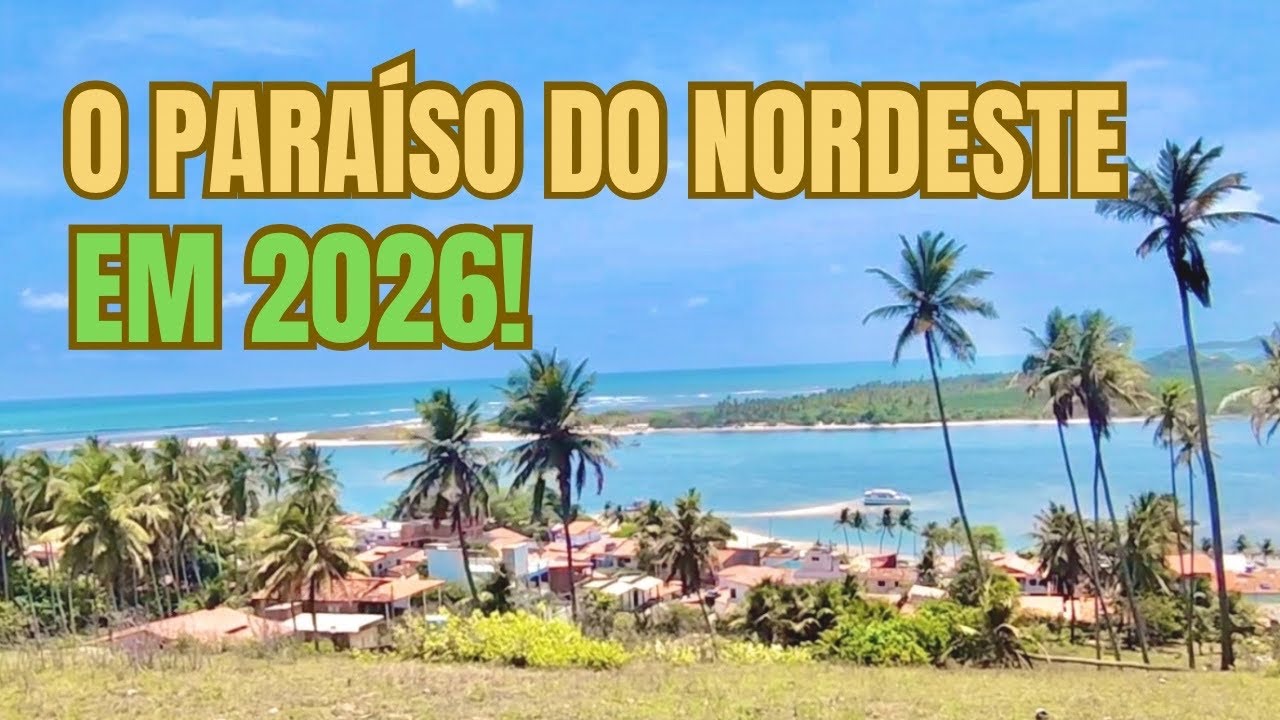 BARRA DO CUNHAÚ/RN, O PARAÍSO DO NORDESTE PARA MORAR EM 2026! EP.04/26