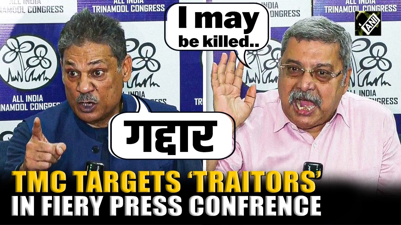 Kalyan Banerjee, Kirti Azaad hold fiery Press conference, target rebel MPs, MLAs from New Delhi