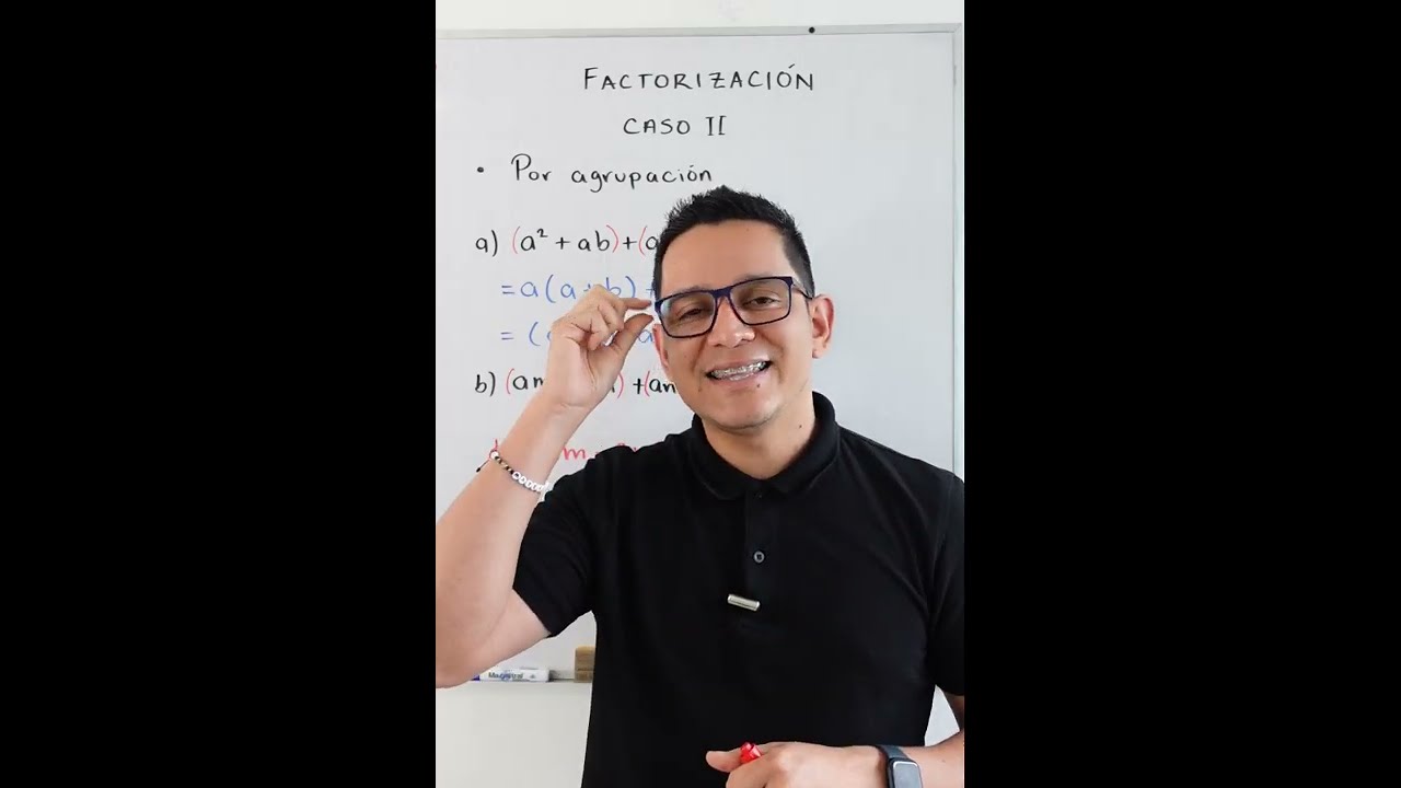Factorización. Caso II. Agrupación