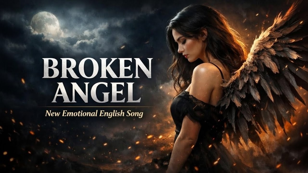 BROKEN ANGEL | New Emotional English Song | Female Voice | Heart Touching Music