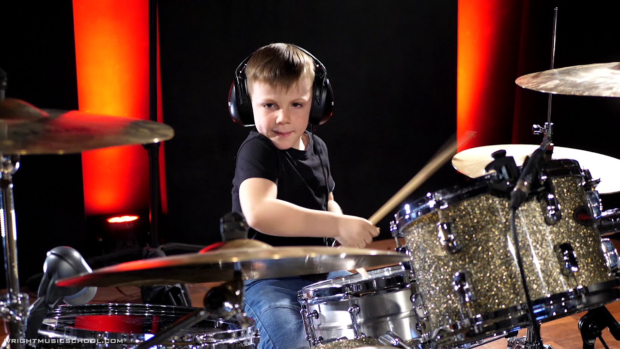 Wright Music School - Noah Savery - Mark Ronson - Uptown Funk - Drum Cover