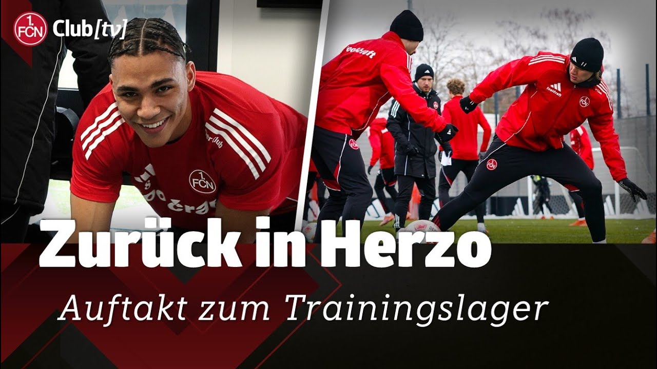 Wiedersehen & Auftakt am HomeGround | Winter-Trainingslager 2026 | 1. FC N&uuml;rnberg
