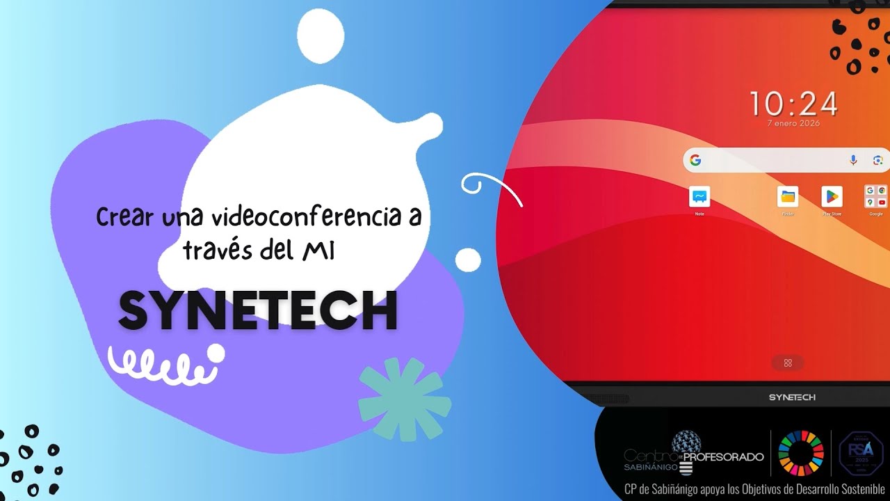 Crear una videoconferencia con el MI Synetech