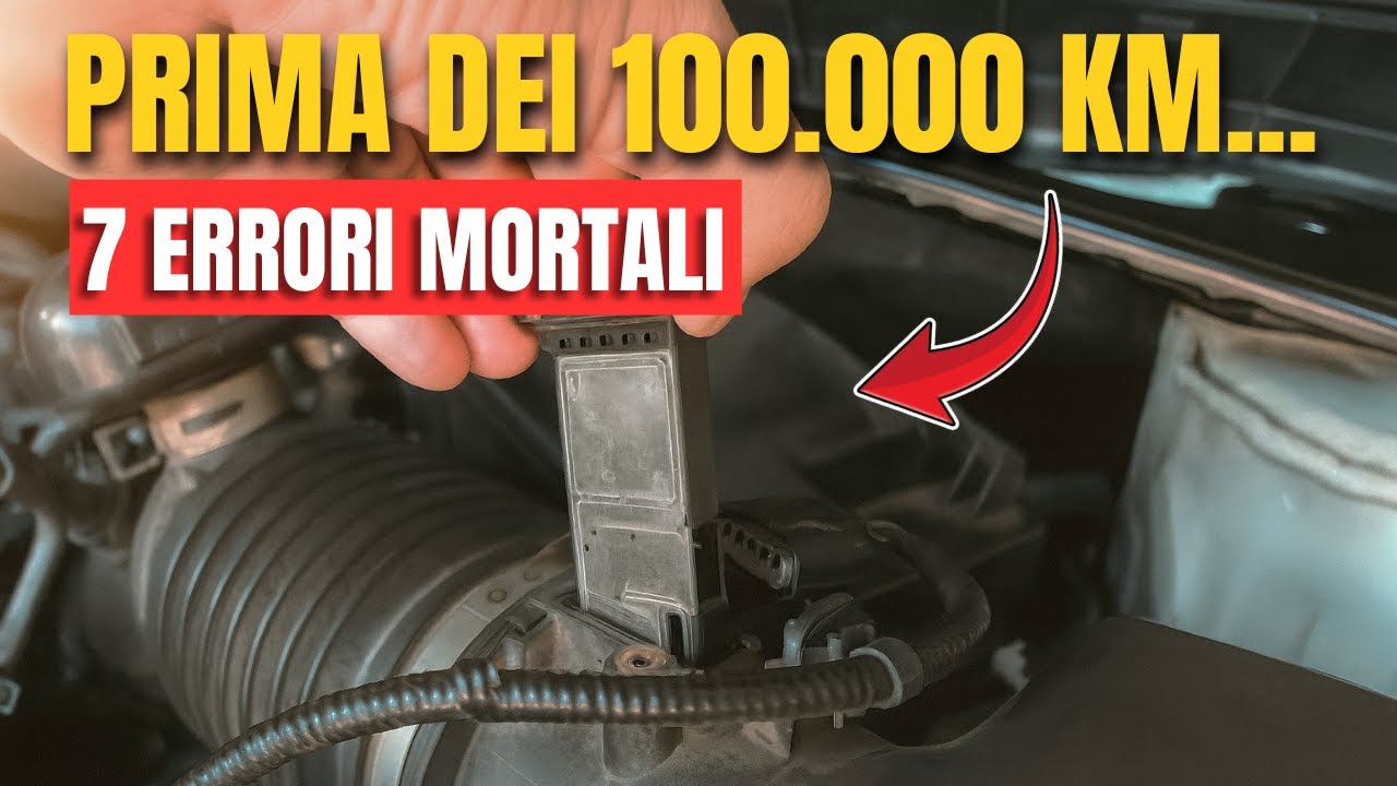 7 ERRORI CHE DISTRUGGONO IL MOTORE prima dei 100 000 km