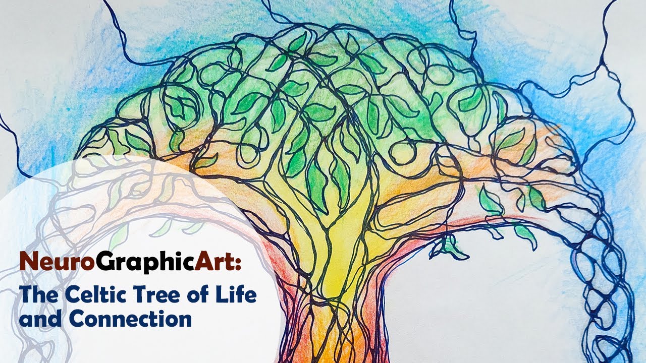 NeuroGraphic Art: The Celtic Tree of Life and Connection