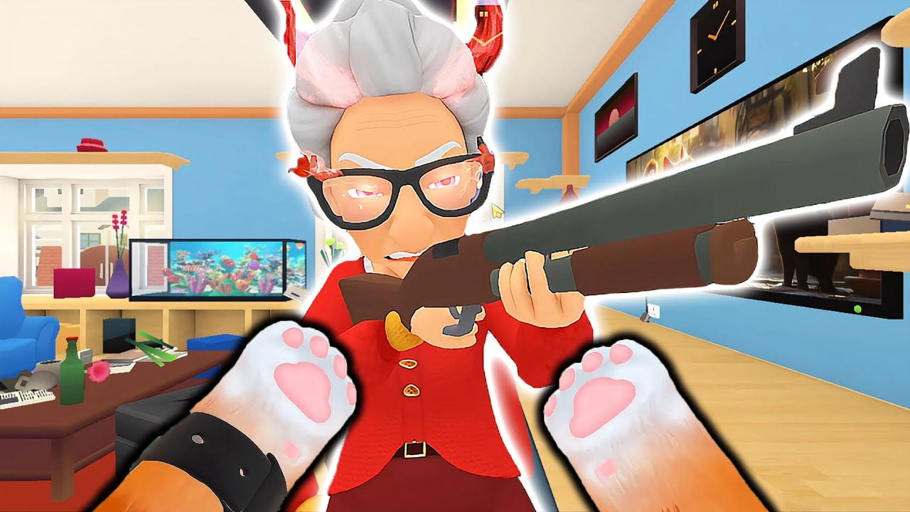 KACAU!! Si NENEK JELEK Semakin Menggila - CAT CHAOS PRANKSTER