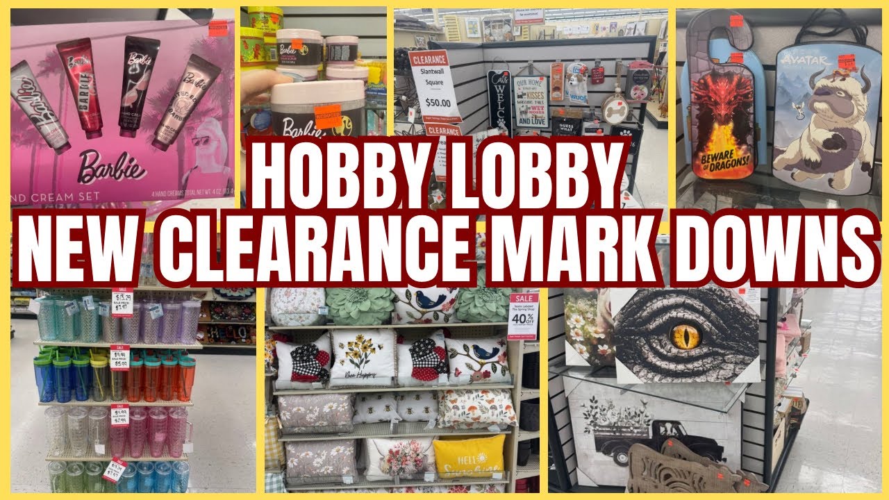 😲Hobby Lobby NEW CLEARANCE😲 MARKDOWNS THIS WEEK😲