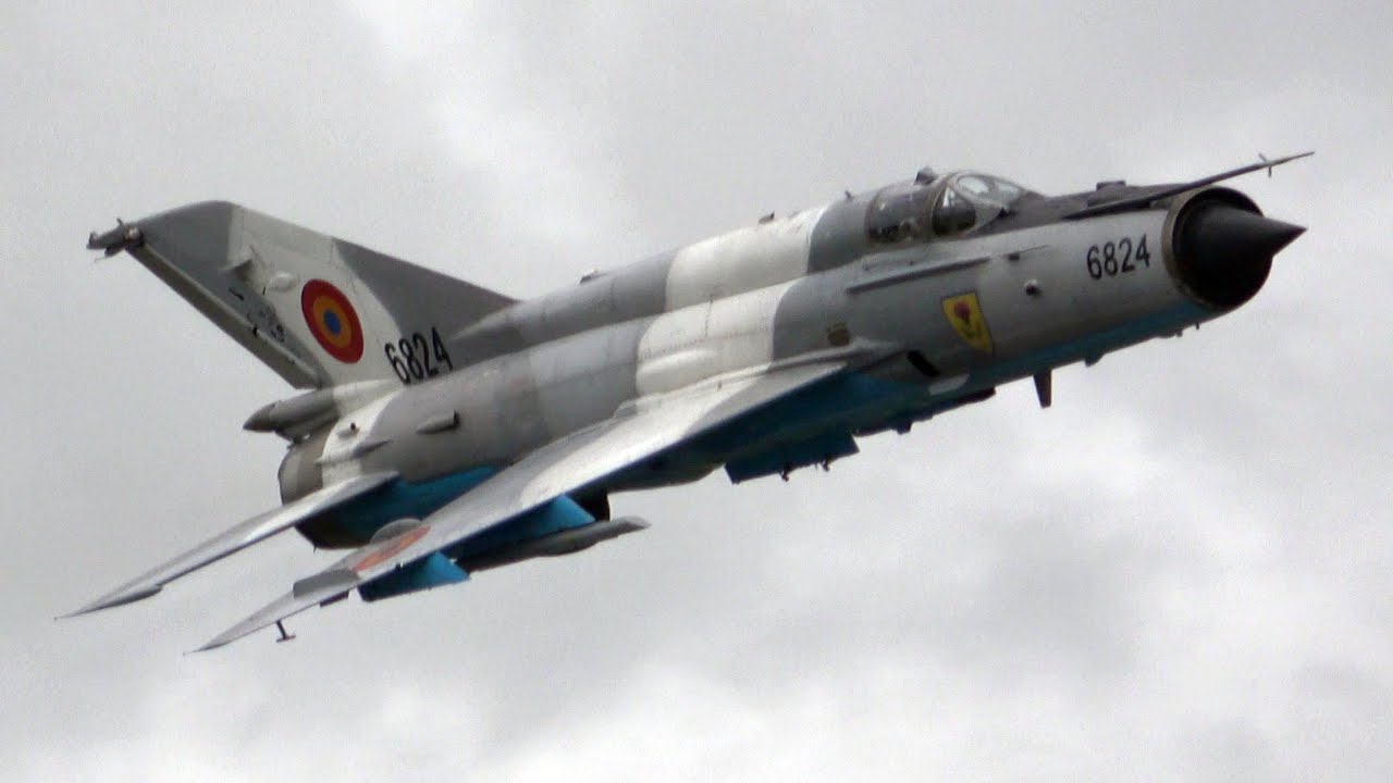 4Kᵁᴴᴰ MiG-21 LanceR C - Romanian Air Force lost One of them in a Crash near the Black Sea on 2.3.22