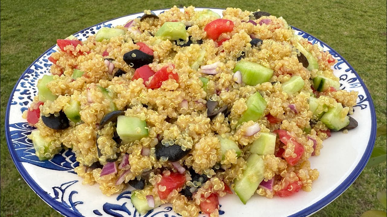 Sveža Salata so Proso i Zelenčuk 🥰