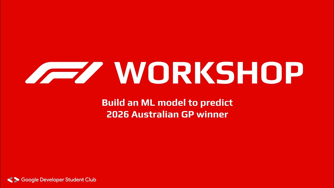 GDG x IISE ASU | F1 Workshop 2026