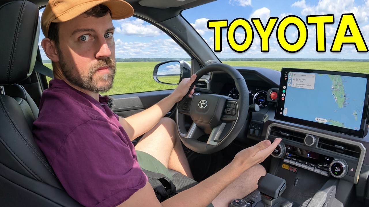 Довела ли Toyota до совершенства среднеразмерный пикап? Тестирование гибридной версии Toyota Taco...