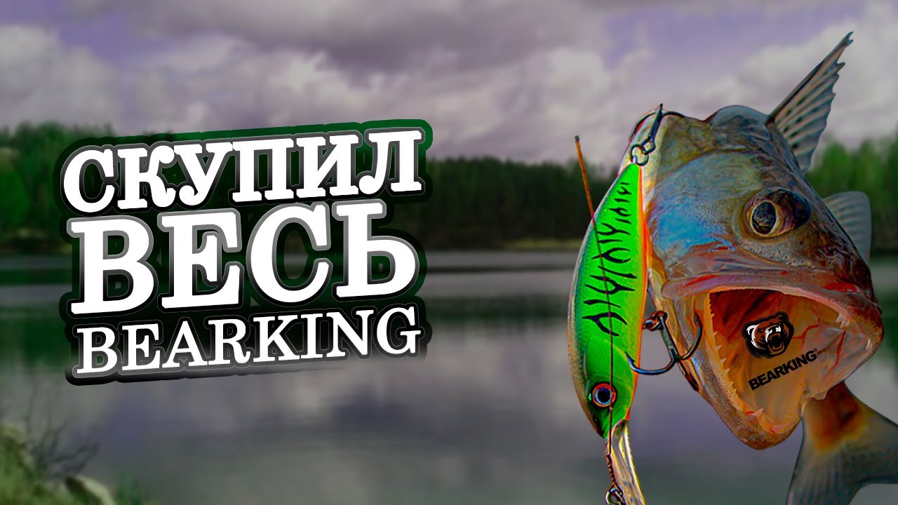 СКУПИЛ ВЕСЬ BEARKING!ВОБЛЕРЫ НА КРУПНОГО ХИЩНИКА!КАК ПОЙМАТЬ ЩУКУ,СУДАКА,ОКУНЯ И ВСЮ РЫБУ Н РЫБАЛКЕ!
