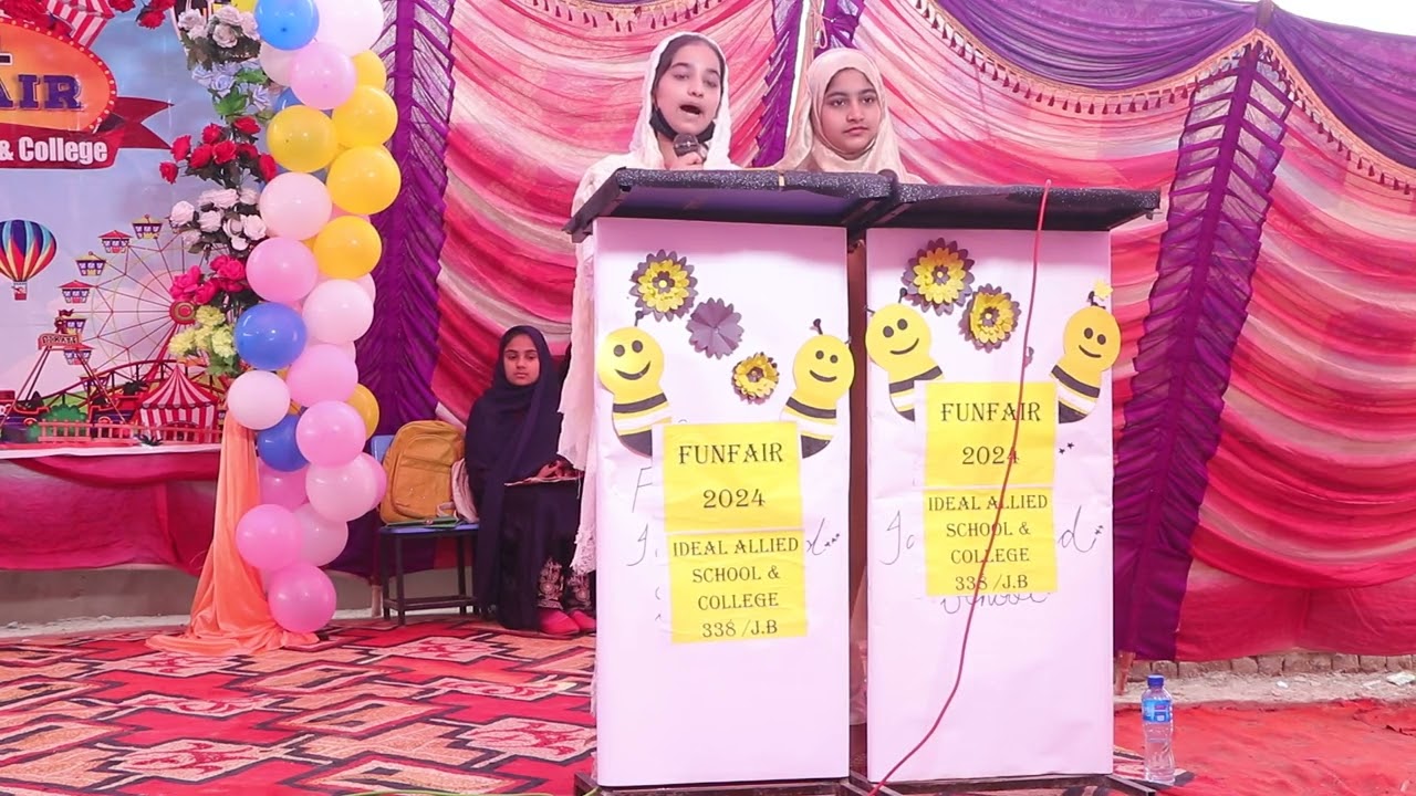 fun fair at ideal allied school