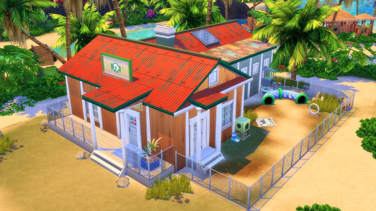 Aloha Animal Rescue | Lilo and Stitch | - The Disney Save #89 | Sims 4 Speed Build