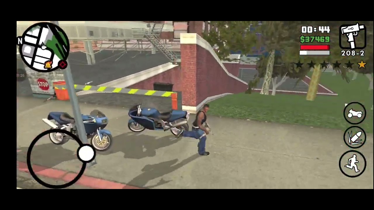 GTA San Andreas - GamePlay - Mission #42 - Toreno'S Last Flight - In Android (HD)