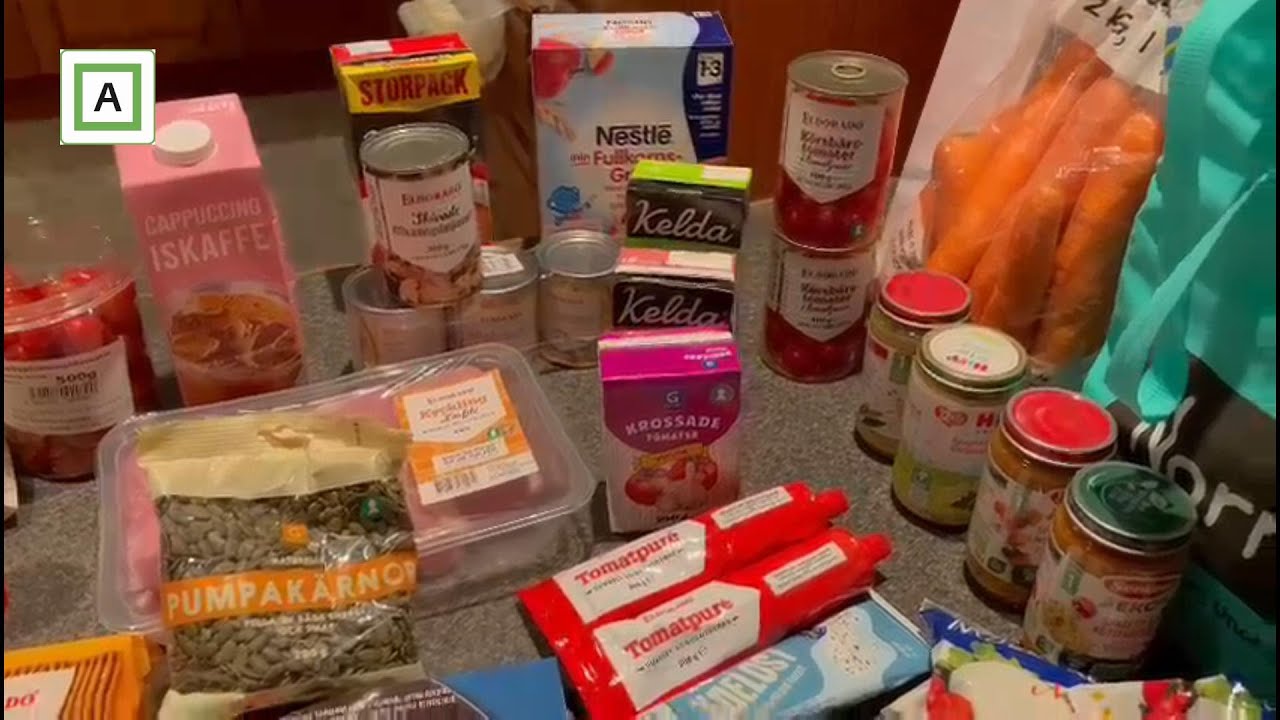 2022 Dag 77 | Vi har endelig vært i Sverige igjen (matinnkjøp)