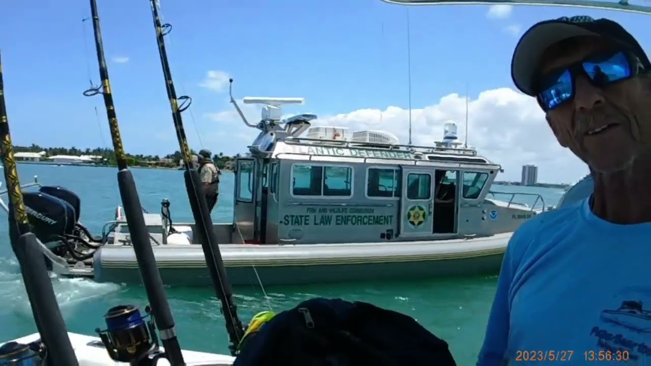 FWC catch unregistered charter boat with an undersized dolphin
