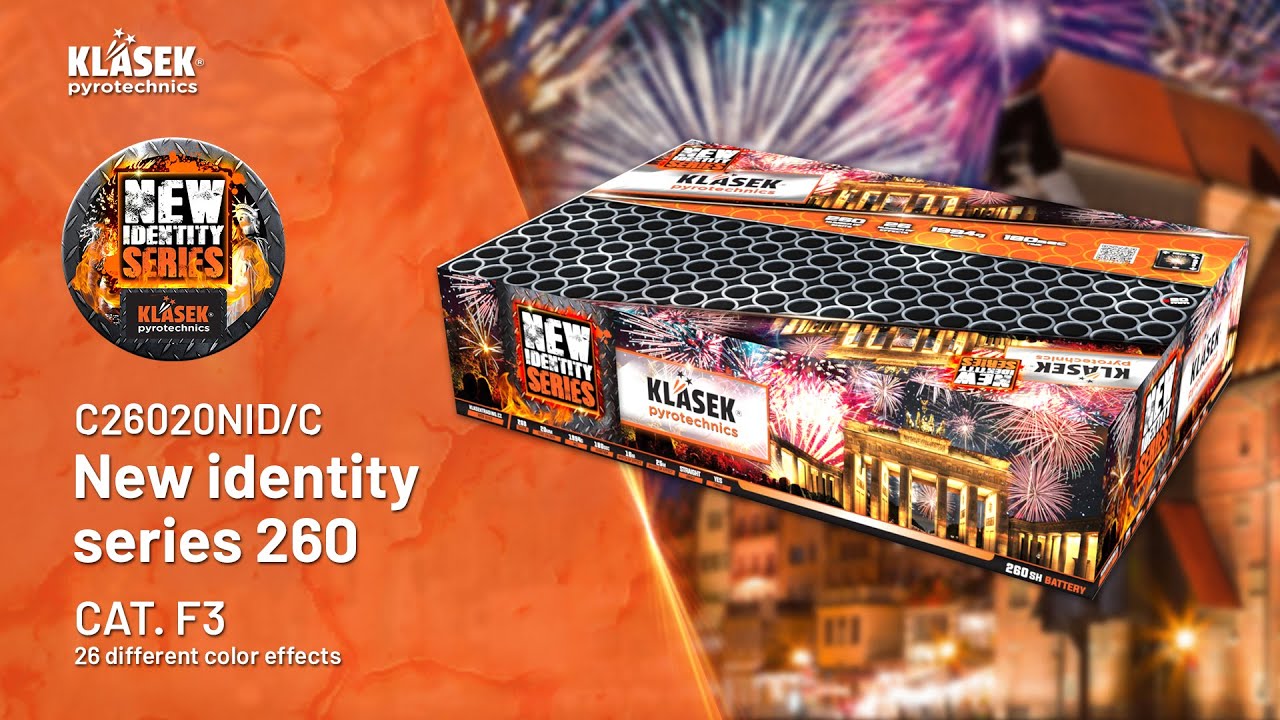 C26020NID/C New identity series 260 | Klasek pyrotechnics