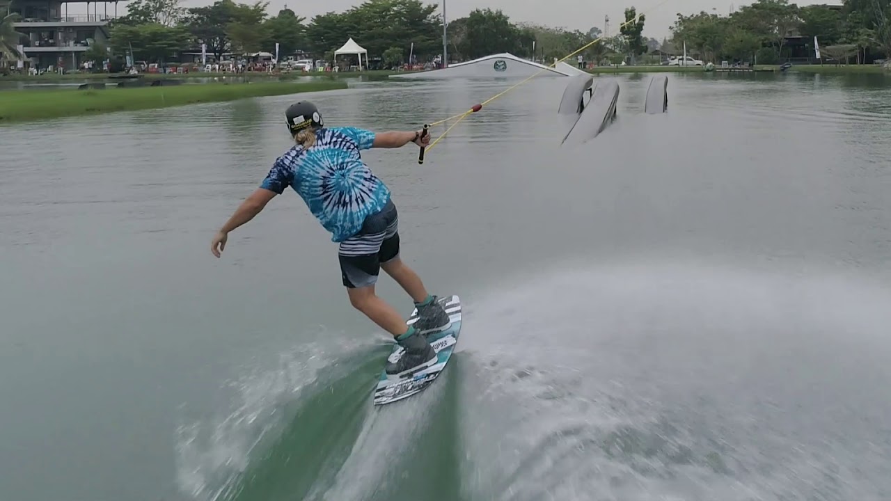 James Windsor - Plastic Playground World Series Superfinal Run - Thai Wake Park